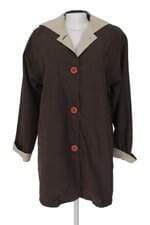 Casaco feminino marrom