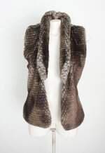 colete feminino estampado