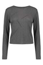 Blusa feminina Achados Repassa tricot cinza