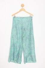 calça de tecido oxo paxo feminina estampada