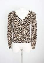 Blusa Disfrutti feminina estampa animal print 