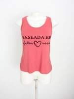 regata feminina rosa salmão 