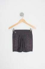 shorts de academia lado fit feminino cinza