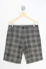 bermuda rockstter masculina cinza