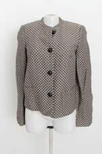 casaco giorgio armani feminino colorido com com forro