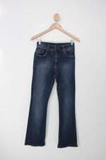 Calça Jeans bob store feminina azul escuro 