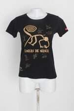 blusa feminina preta com silk