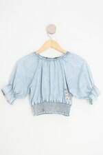 blusa anime kids azul