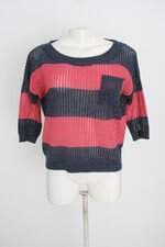 blusa emme feminina colorida com brilhante e transparência