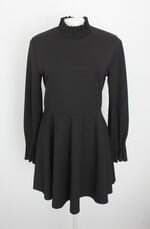 vestido zara feminino preto