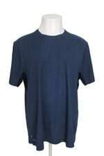 Camiseta esportiva Russel masculina azul com recortes