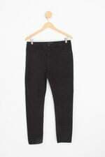 calça de sarja ink feminina preta com silk