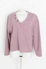 blusa de moletom riachuelo feminina roxa