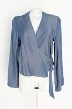 blusa forever 21 feminina azul