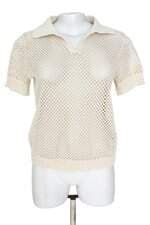 camisa polo C&A feminina bege