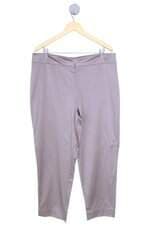 calça de tecido lucienne phillip feminina cinza