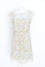 vestido bobstore feminino de renda colorido com forro