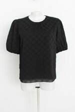blusa bertai sartorio feminina preta