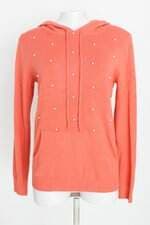 blusa de malha feminina laranja