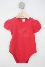 body Pingo Lele kids vermelho