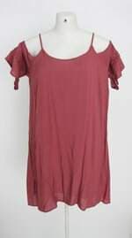 vestido quintess feminino vermelho com forro