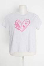 blusa soul feminina cinza estampada