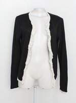 Cardigan modelan feminino preto