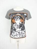 camiseta chemical feminina cinza com silk