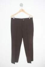 calça de tecido rubinella feminina marrom
