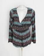 macaquinho feminino estampado