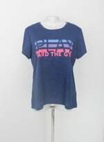 blusa esportiva C&A feminina estampada com silk