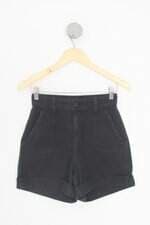 shorts hering feminino preto com barra italiana