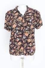 camisa C&A feminina floral