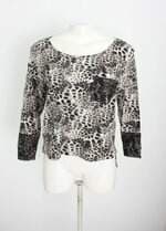 blusa feminina estampada