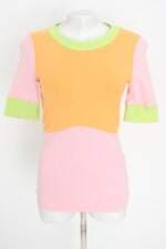 blusa Colcci feminina com recortes em cores
