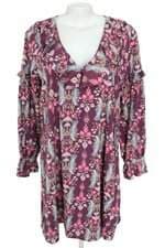 vestido antix feminino estampado