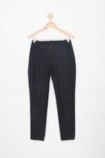 calça de tecido feminina preta