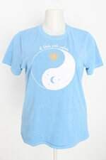 camiseta hiatto masculina azul com silk