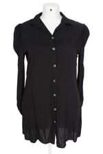 vestido chemise feminino preto