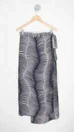 saia richards feminina estampada