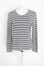 blusa rovitex feminina cinza listrada