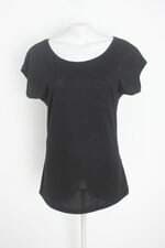 blusa marisa feminina preta com recortes