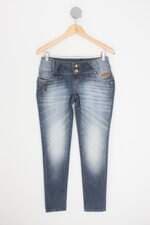 calça jeans feminina azul