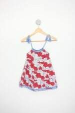 vestido renner kids estampado com tassel