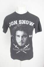 camiseta piticas game of thrones masculina cinza com silk