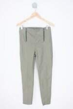 calça de tecido malwee feminina verde