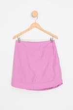 shorts saia feminino lilás