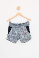 shorts de academia renner feminino estampado com recortes