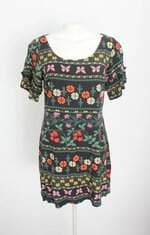 vestido mercatto feminino estampado 