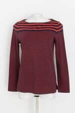 blusa gap feminina listrada com fenda